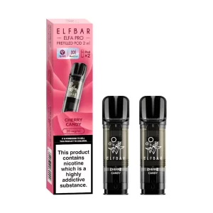 Elf bar elfa pro pre filled disposable vape pod cherry candy