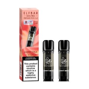 Elf bar elfa pro pre filled disposable vape pod cherry cola