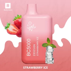 Strawberry ice