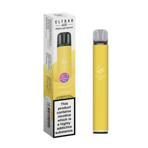 Banana ice elf bar 600 prefilled pod kit 600x600