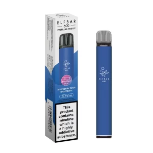 Blueberry sour raspberry elf bar 600 prefilled pod kit