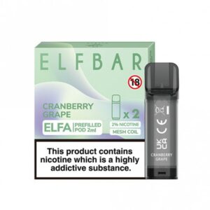 Cranberry grape nic salt e liquid pods elfa series 2 x 2ml p8093 22806 medium
