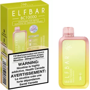 Elfbar bc10000 disposable vape peach mango