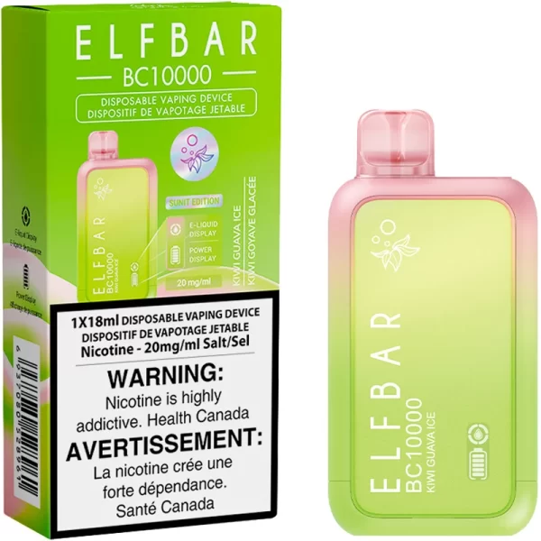 Elfbar bc10000 kiwi guava ice 01