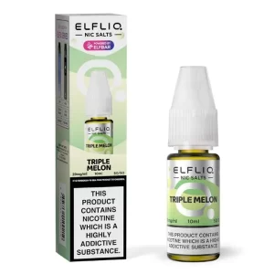 Elfliq nic salt triple melon
