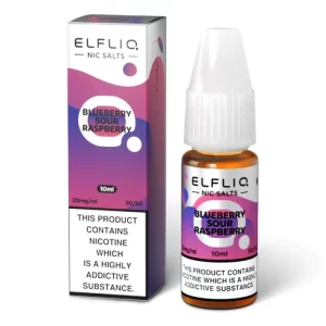 Elfliq nic salts 10ml blueberry sour raspberry 20mg