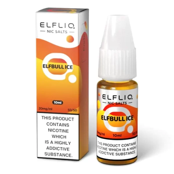 Elfliq nic salts 10ml elfbull ice 20mg