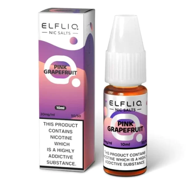 Elfliq nic salts 10ml pink grapefruit 20mg