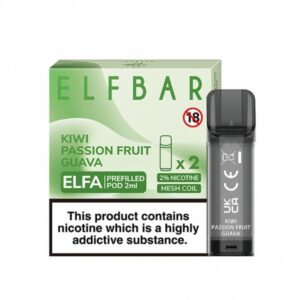 Kiwi passion fruit guava nic salt e liquid pods elfa series 2 x 2ml p8095 22789 medium