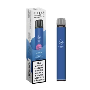 Mad blue elf bar 600 prefilled pod kit 600x600