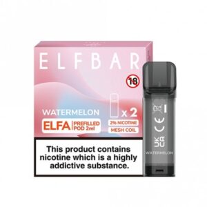 Watermelon nic salt e liquid pods elfa series 2 x 2ml p8099 22788 medium