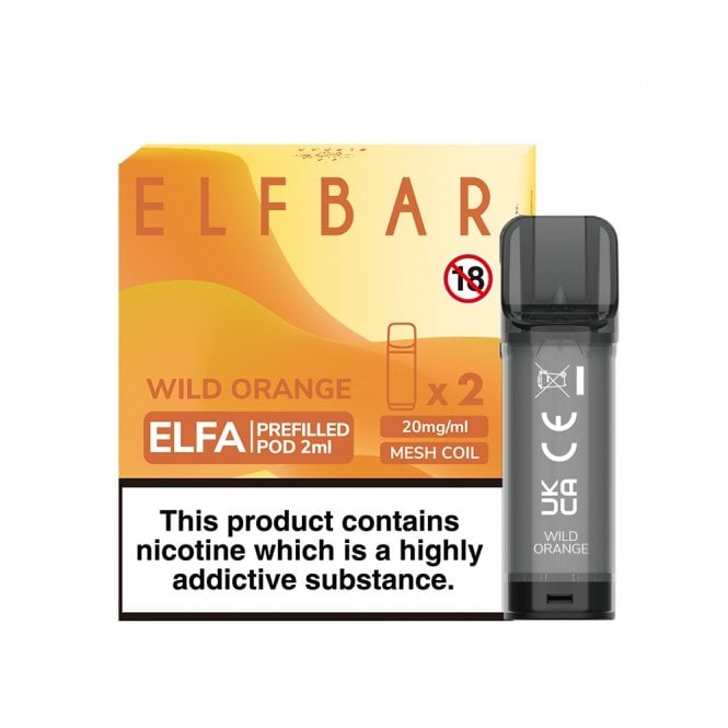 Wild orange nic salt e liquid pods elfa series 2 x 2ml p8660 22802 medium
