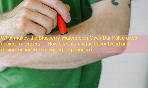 What makes the Blueberry Watermelon Geek Bar Pulse a top choice for vapers？ How does its unique flavor blend and design enhance the vaping experience？